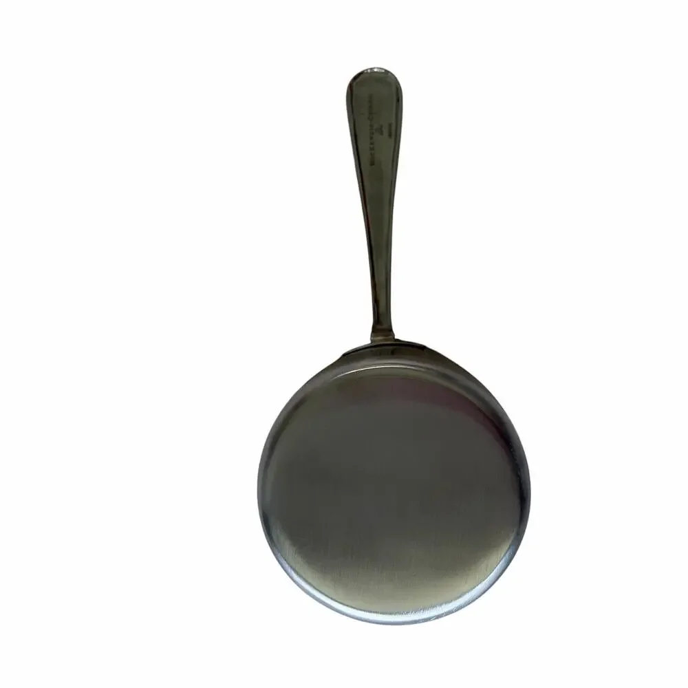 Mackenzie Childs Check Measuring Cups Stainless-Steel Silver Gift Home Decor NEW - Picture 6 of 10
